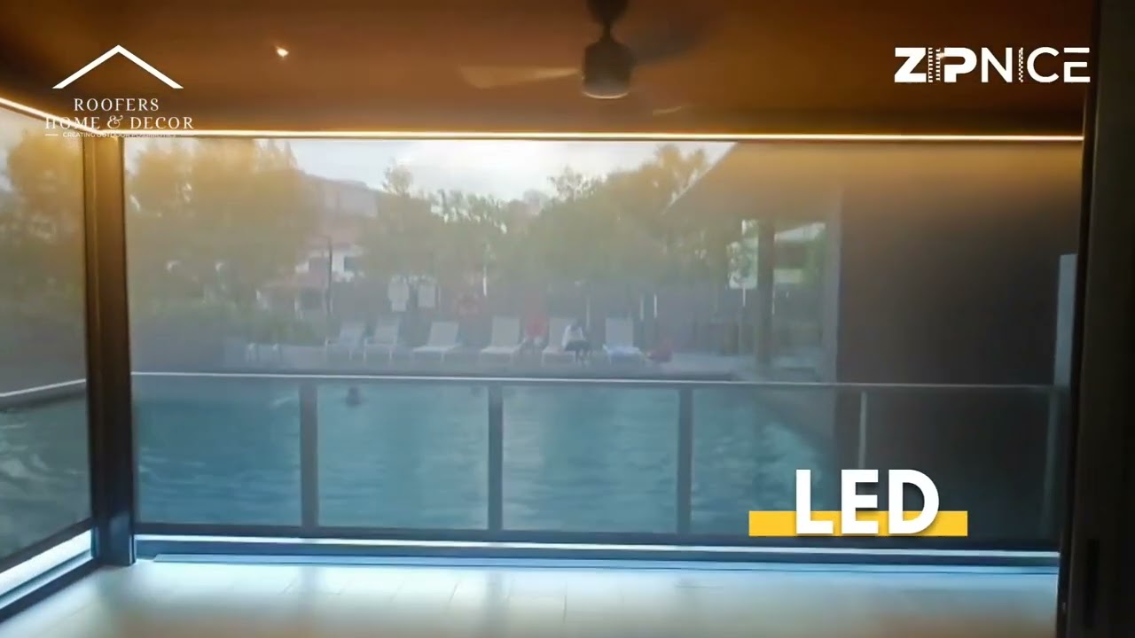 Video: outdoor zip blinds installation walkthrough by Roofers Home & Decor in Singapore